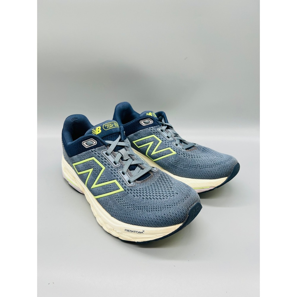 New Balance Shoes Mens 7 Blue Fresh Foam X 860 Stability Running Sneakers - Picture 2 of 11